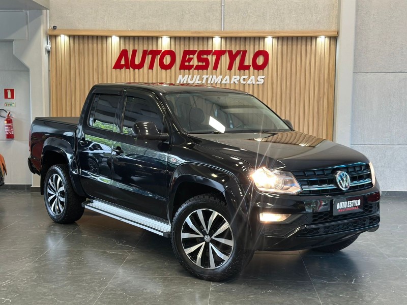 AMAROK 2.0 TRENDLINE 4X4 CD 16V TURBO INTERCOOLER DIESEL 4P AUTOMÁTICO - 2018 - ESTâNCIA VELHA