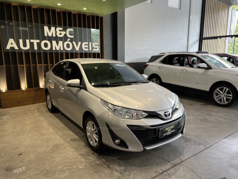 YARIS 1.5 XL PLUS CONNECT 16V FLEX 4P AUTOMÁTICO - 2019 - CAXIAS DO SUL