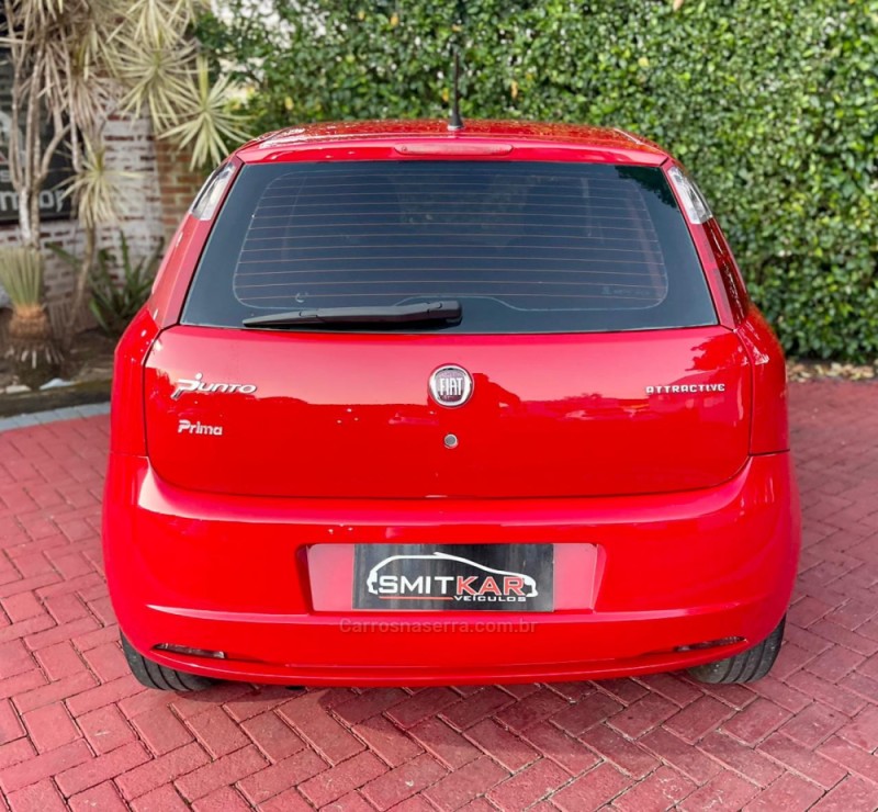 PUNTO 1.4 ATTRACTIVE 8V FLEX 4P MANUAL - 2012 - ROLANTE