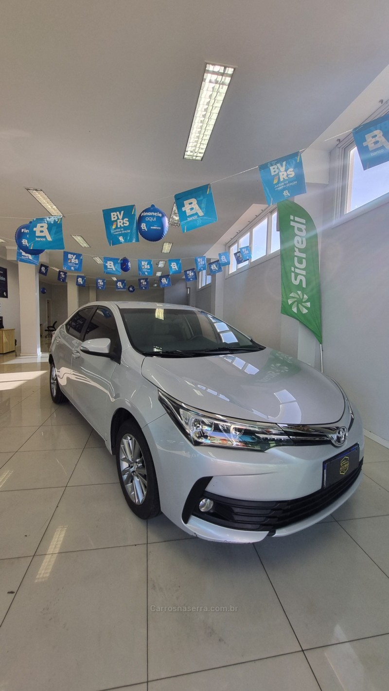 corolla 1.8 gli upper 16v flex 4p automatico 2018 passo fundo