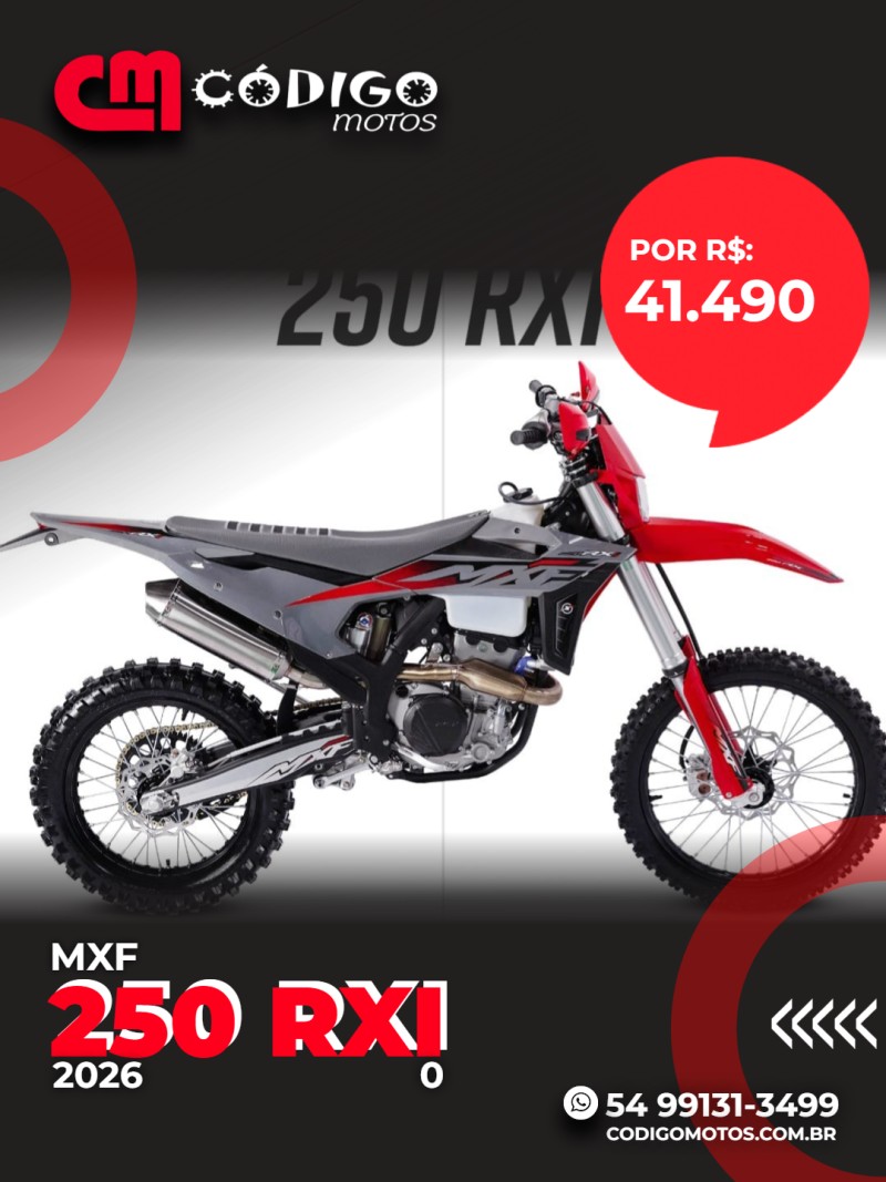 250 rxi  2026 veranopolis