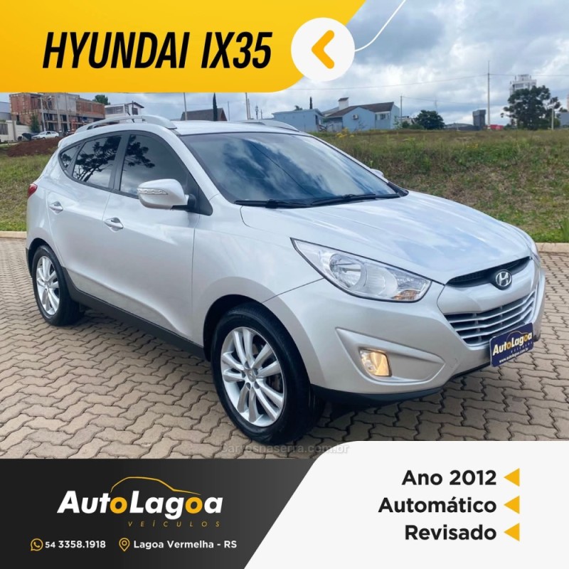 ix35 2.0 16v flex 4p automatico 2012 lagoa vermelha