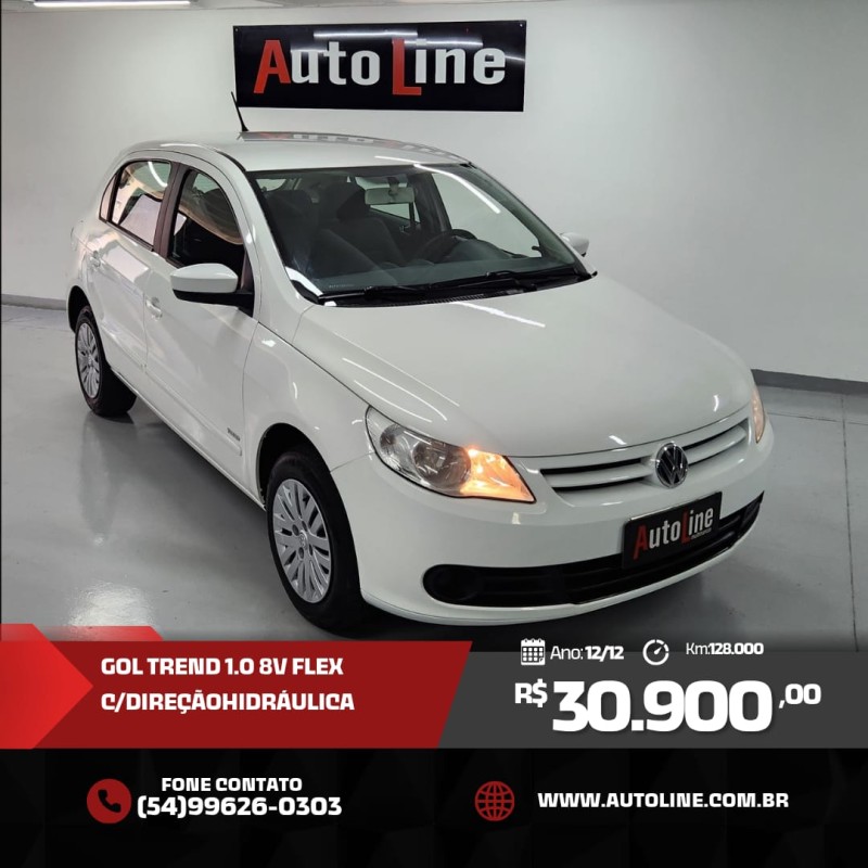 GOL 1.0 MI TRENDLINE 8V FLEX 4P MANUAL - 2012 - BENTO GONçALVES