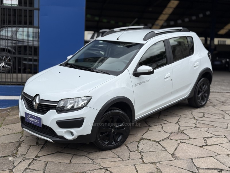 sandero 1.6 stepway 8v flex 4p manual 2016 caxias do sul