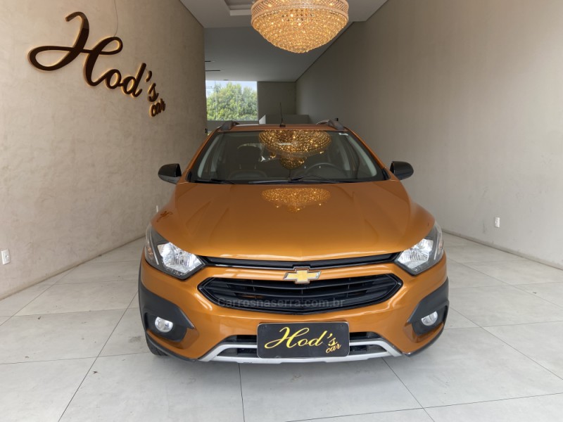 ONIX 1.4 MPFI ACTIV 8V FLEX 4P AUTOMÁTICO - 2017 - CANELA