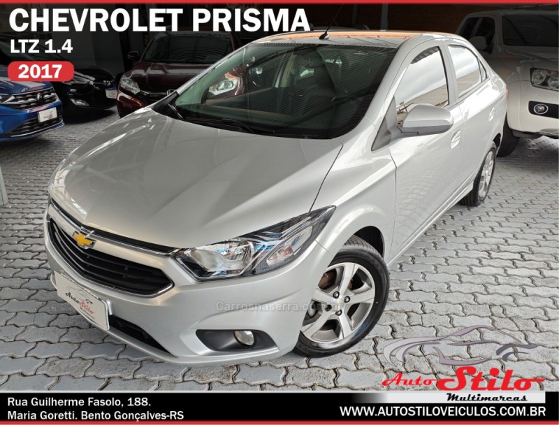 prisma 1.4 mpfi ltz 8v flex 4p manual 2017 bento goncalves
