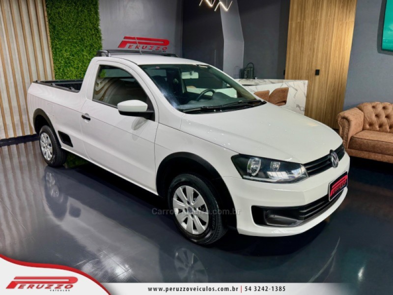 SAVEIRO 1.6 MI CS 8V FLEX 2P MANUAL G.VI - 2015 - NOVA PRATA