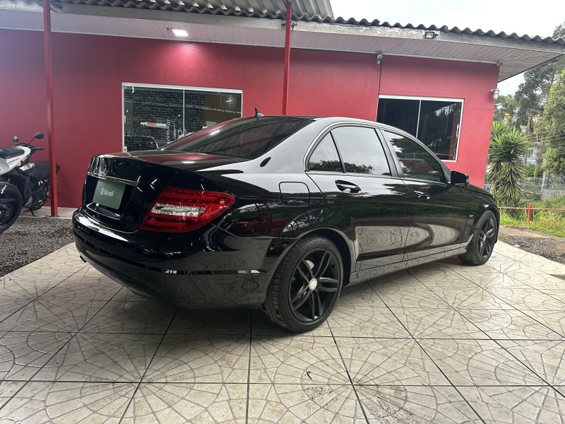 C 180 1.8 CGI TOURING 16V TURBO GASOLINA 4P AUTOMÁTICO - 2012 - CAXIAS DO SUL