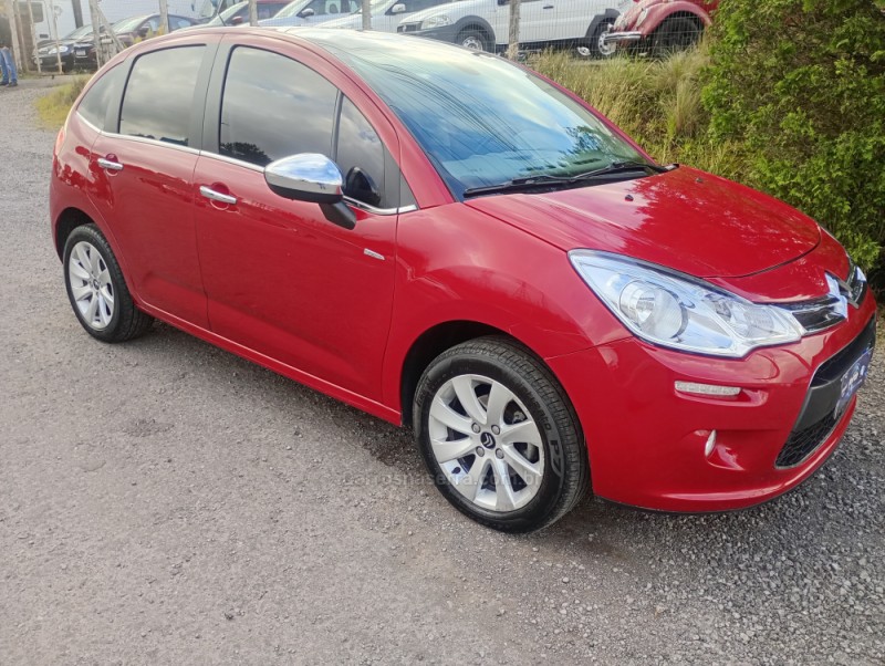 C3 1.6 EXCLUSIVE BVA 16V FLEX 4P AUTOMÁTICO - 2014 - FARROUPILHA