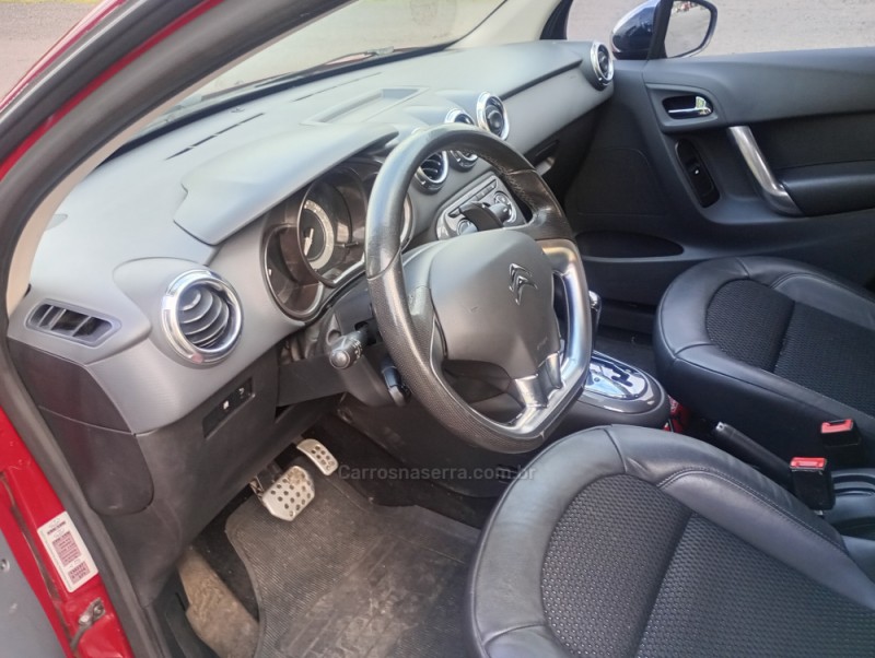 C3 1.6 EXCLUSIVE BVA 16V FLEX 4P AUTOMÁTICO - 2014 - FARROUPILHA