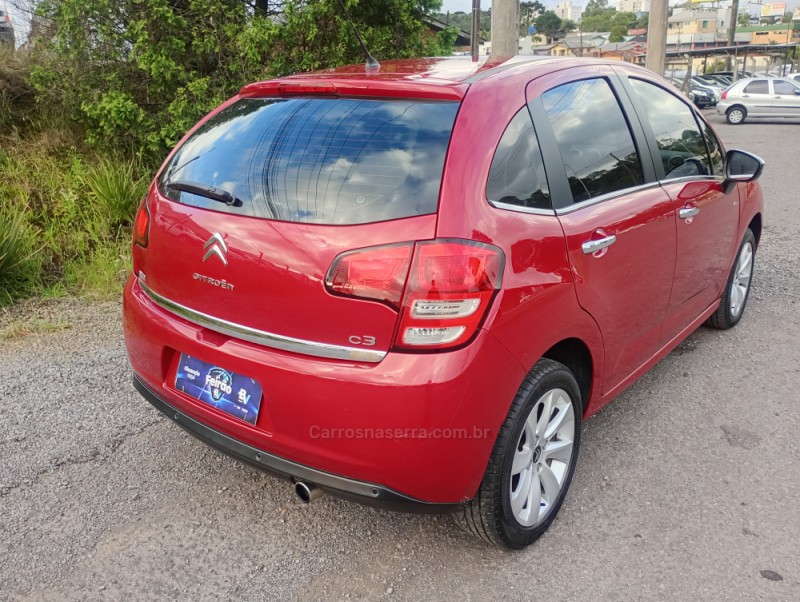 C3 1.6 EXCLUSIVE BVA 16V FLEX 4P AUTOMÁTICO - 2014 - FARROUPILHA