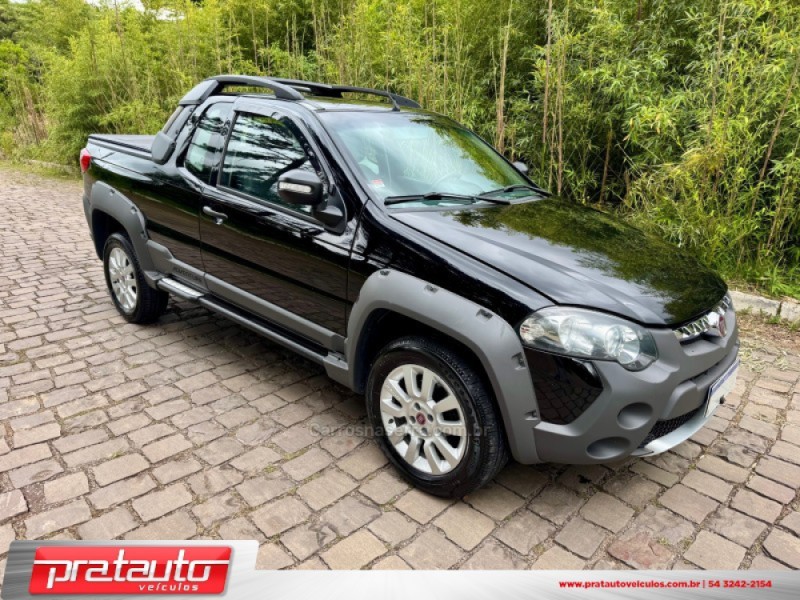 STRADA 1.8 MPI ADVENTURE CE 16V FLEX 2P MANUAL - 2016 - NOVA PRATA