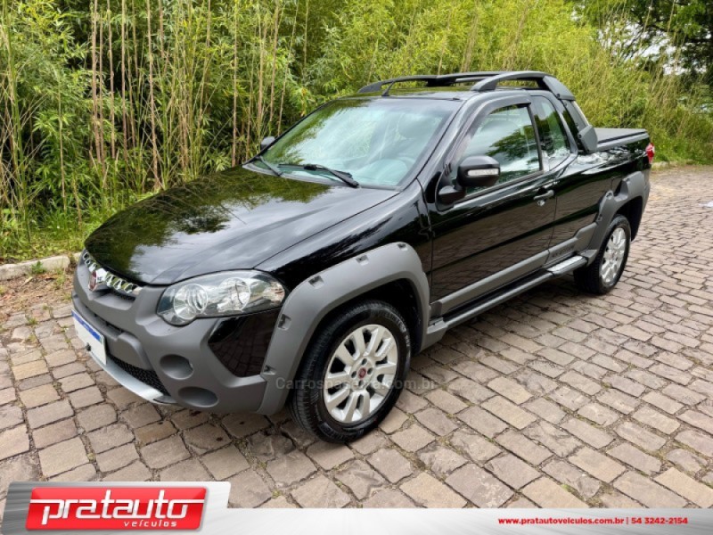 strada 1.8 mpi adventure ce 16v flex 2p manual 2016 nova prata