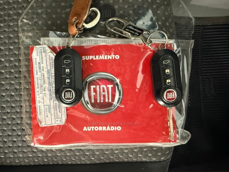 GRAND SIENA 1.6 MPI ESSENCE 16V FLEX 4P MANUAL - 2016 - NOVO HAMBURGO