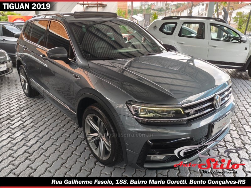 TIGUAN 2.0 ALLSPACE R-LINE 350 TSI 4X4 GASOLINA 4P - 2019 - BENTO GONçALVES