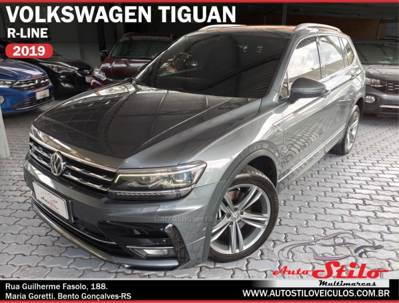 tiguan 2.0 allspace r line 350 tsi 4x4 gasolina 4p 2019 bento goncalves