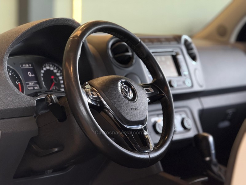 AMAROK 2.0 TRENDLINE 4X4 CD 16V TURBO INTERCOOLER DIESEL 4P AUTOMÁTICO - 2016 - CAXIAS DO SUL