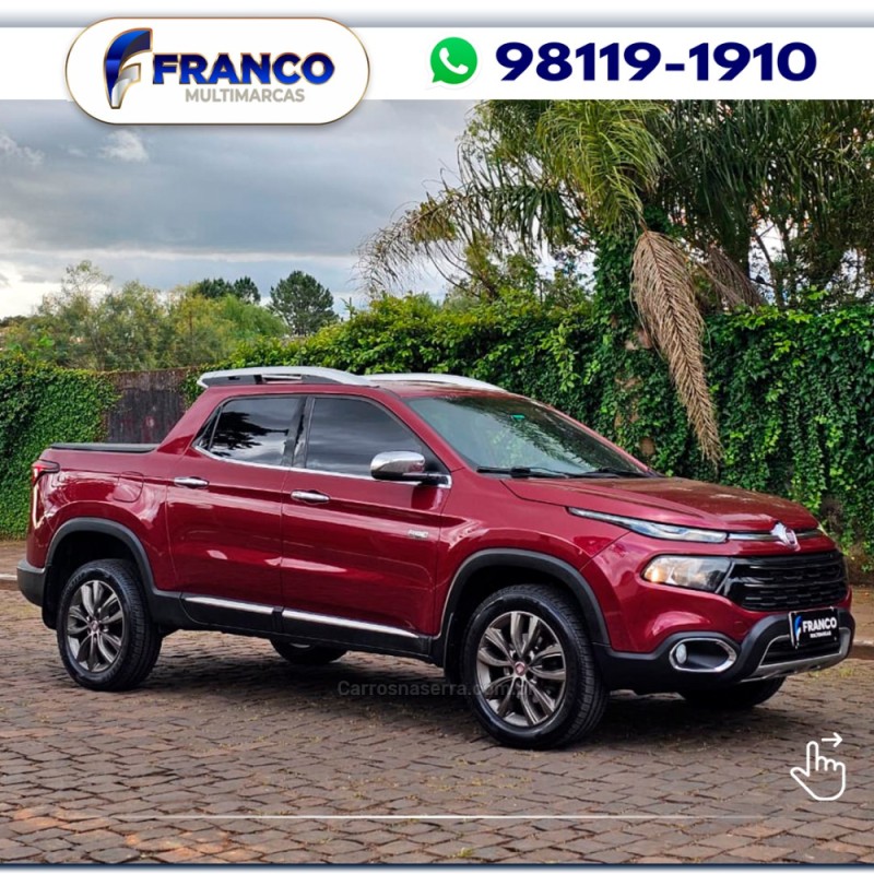 TORO 2.0 16V TURBO DIESEL RANCH AT 4X4 AUTOMÁTICO - 2021 - VACARIA