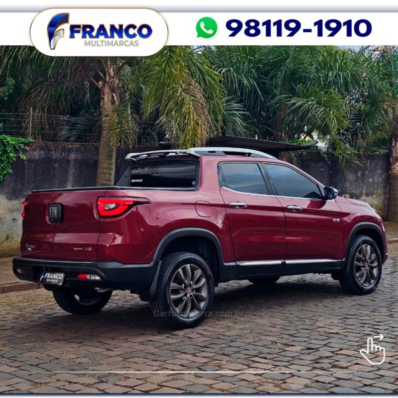 TORO 2.0 16V TURBO DIESEL RANCH AT 4X4 AUTOMÁTICO - 2021 - VACARIA