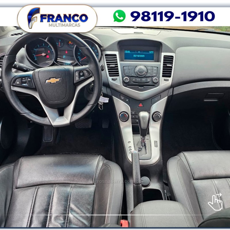 CRUZE 1.8 LT 16V FLEX 4P AUTOMÁTICO - 2014 - VACARIA