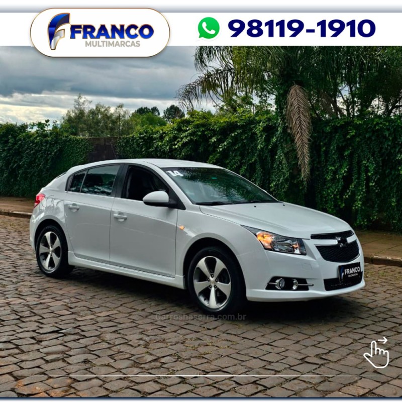 CRUZE 1.8 LT 16V FLEX 4P AUTOMÁTICO - 2014 - VACARIA