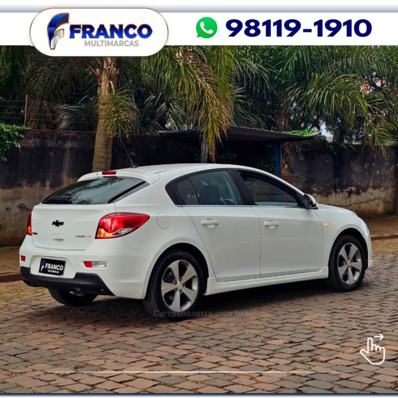 CRUZE 1.8 LT 16V FLEX 4P AUTOMÁTICO - 2014 - VACARIA