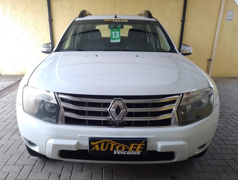 DUSTER RENAULT DUSTER 1.6 TECH ROAD DYNAMIQUE 4X2 16V FLEX 4P MANUAL - 2013 - CANELA