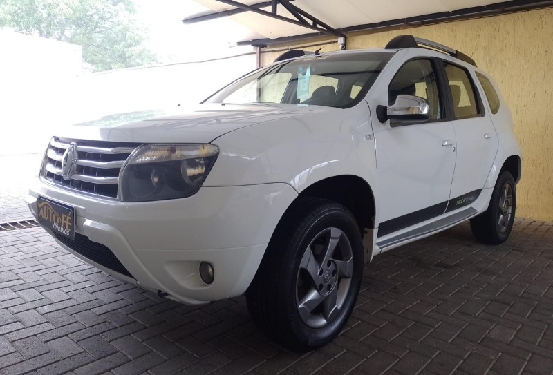 DUSTER RENAULT DUSTER 1.6 TECH ROAD DYNAMIQUE 4X2 16V FLEX 4P MANUAL - 2013 - CANELA