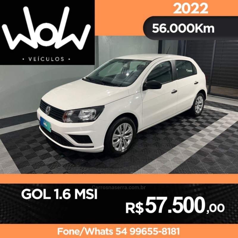 gol 1.6 msi 8v totalflex 4p manual 2022 bento goncalves