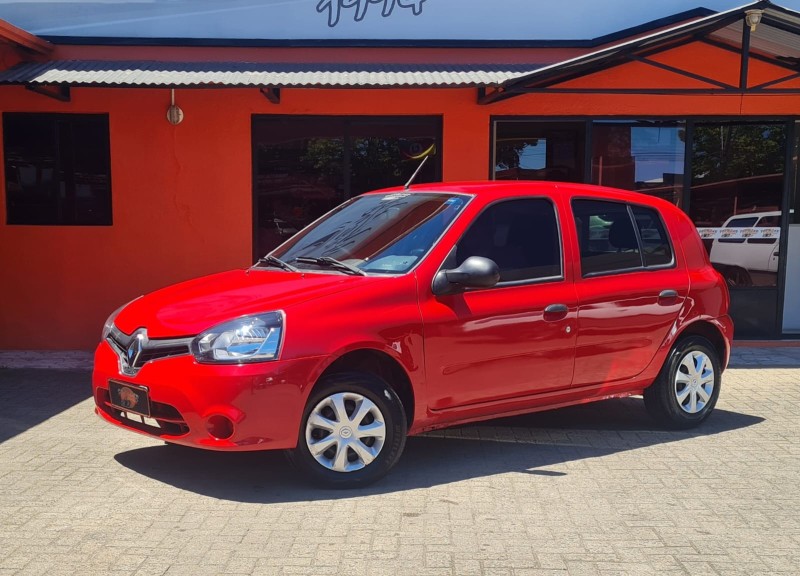 CLIO 1.0 EXPRESSION 16V FLEX 4P MANUAL - 2015 - CANELA