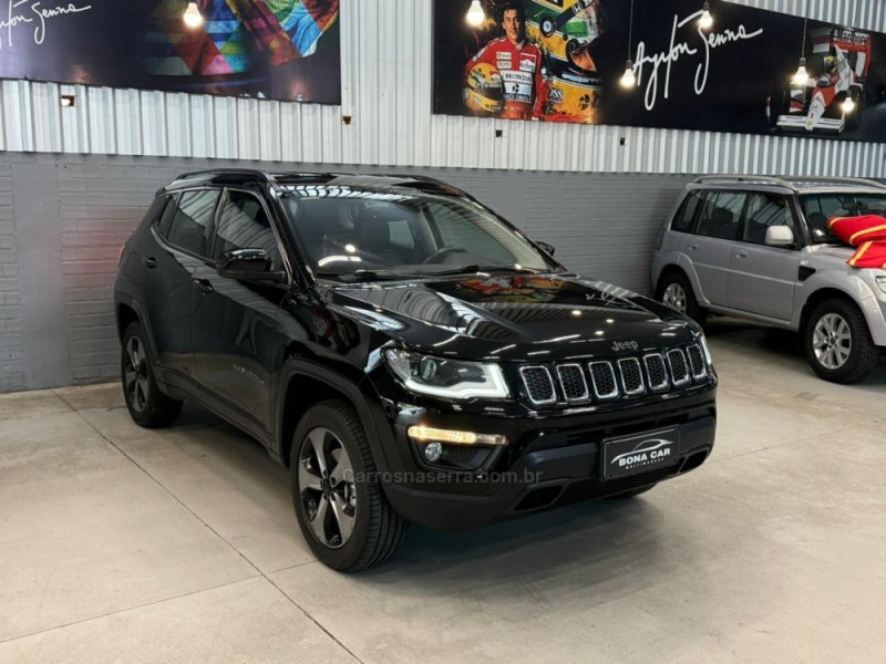 COMPASS 2.0 LONGITUDE TD350 TURBO DIESEL 4X4 4P AUTOMÁTICO - 2017 - CAXIAS DO SUL