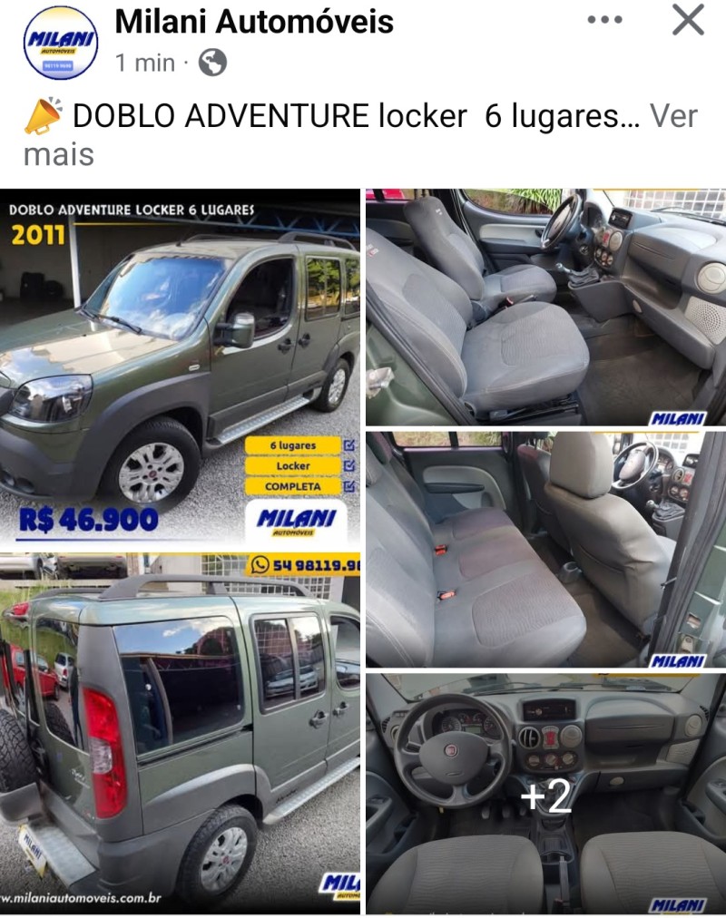 doblo 1.8 mpi adventure locker 8v flex 4p manual 2011 bento goncalves