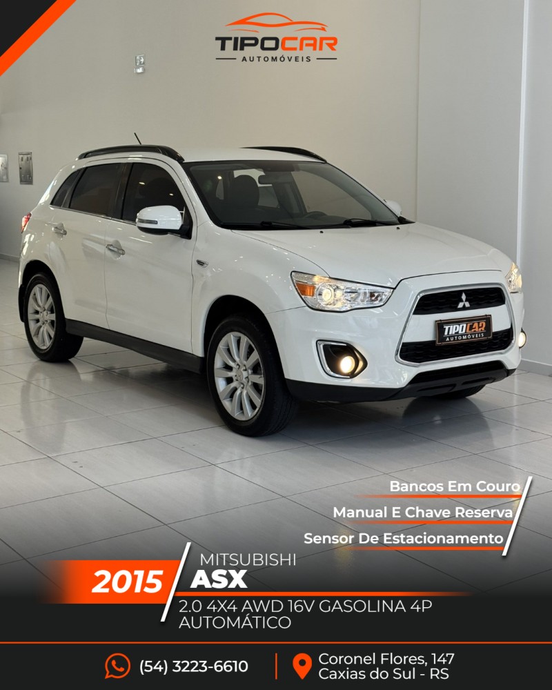 asx 2.0 4x4 awd 16v gasolina 4p automatico 2015 caxias do sul