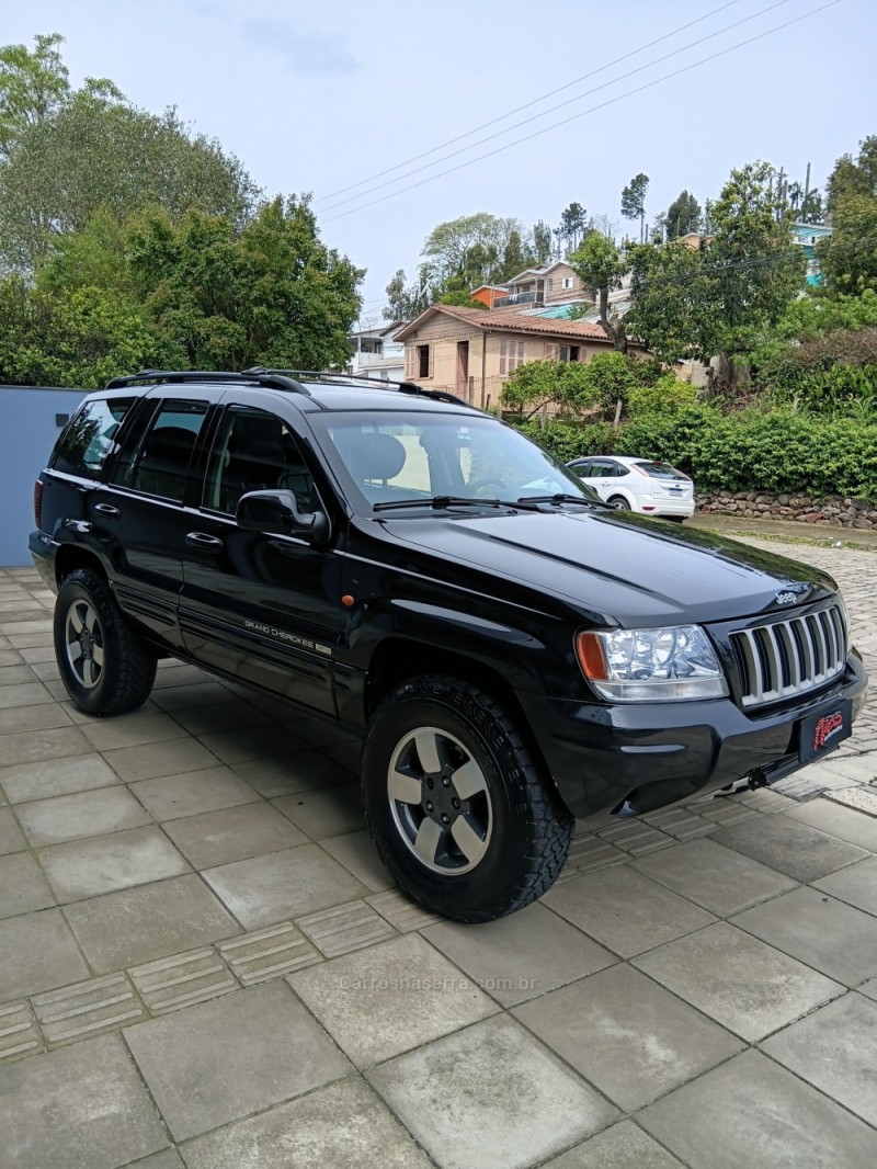 grand cherokee 4.7 limited quadra drive 4x4 v8 16v gasolina 4p automatico 2004 bento goncalves