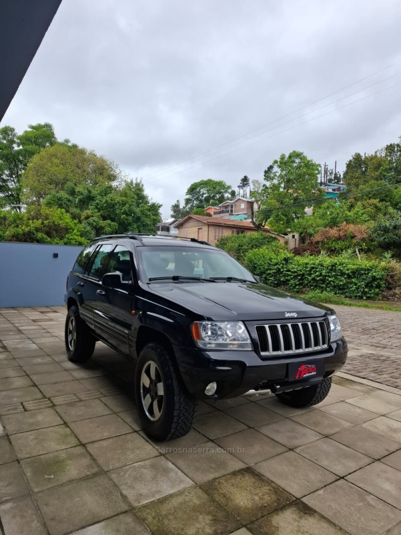 grand cherokee 4.7 limited quadra drive 4x4 v8 16v gasolina 4p automatico 2004 bento goncalves
