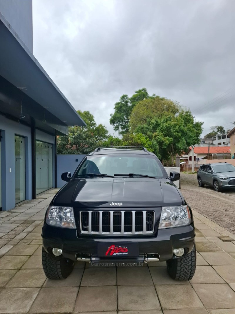 GRAND CHEROKEE 4.7 LIMITED QUADRA DRIVE 4X4 V8 16V GASOLINA 4P AUTOMÁTICO - 2004 - BENTO GONçALVES