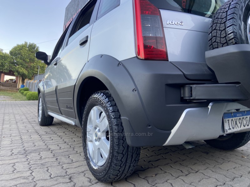 IDEA 1.8 MPI ADVENTURE 8V FLEX 4P MANUAL - 2008 - NOVA PRATA