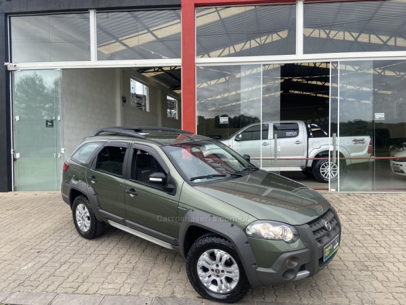 palio 1.8 mpi adventure weekend 8v flex 4p automatizado 2010 nova prata