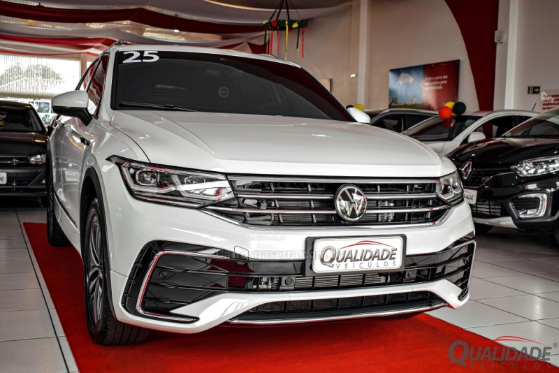 TIGUAN 2.0 ALLSPACE R-LINE 300 TSI GASOLINA 4P AUTOMÁTICO - 2025 - SANTA CRUZ DO SUL