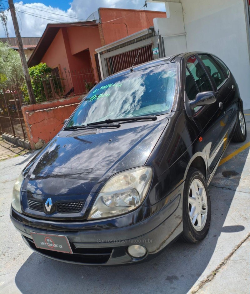 scenic 2.0 rxe 16v gasolina 4p manual 2001 caxias do sul