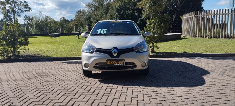 CLIO 1.0 AUTHENTIQUE 16V HI-FLEX 4P MANUAL - 2016 - CANELA