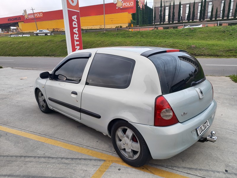 CLIO 1.0 AUTHENTIQUE 16V HI-FLEX 2P MANUAL - 2008 - FARROUPILHA