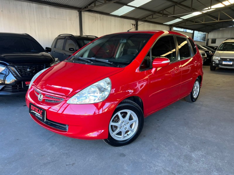 HONDA - FIT - 2007/2007 - Vermelha - R$ 39.900,00