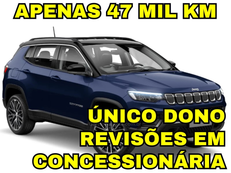 compass 1.3 limited t270 16v turbo flex 4p automatico 2022 novo hamburgo