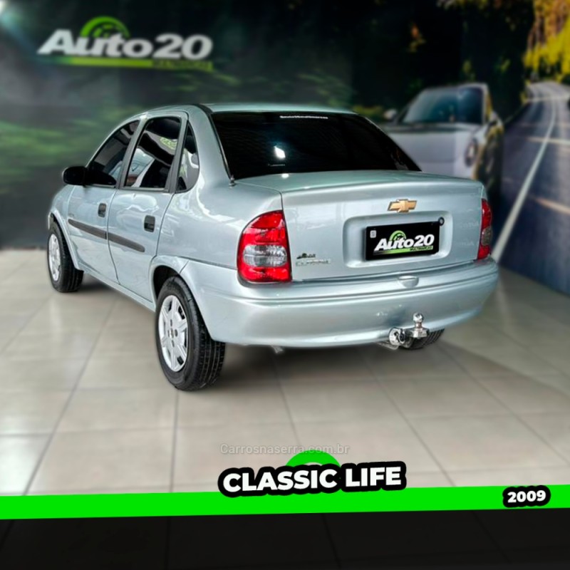 CLASSIC 1.0 MPFI LIFE 8V FLEX 4P MANUAL - 2009 - TAQUARA