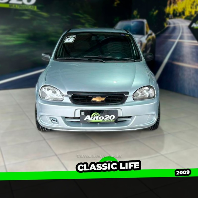CLASSIC 1.0 MPFI LIFE 8V FLEX 4P MANUAL - 2009 - TAQUARA
