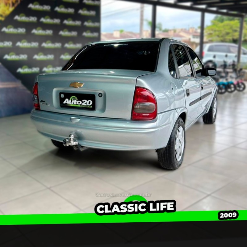 CLASSIC 1.0 MPFI LIFE 8V FLEX 4P MANUAL - 2009 - TAQUARA