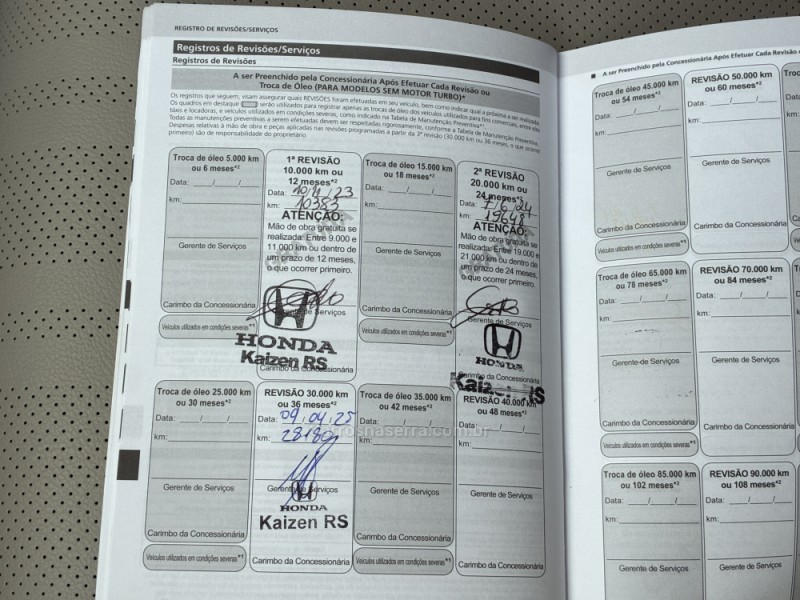 HR-V 1.5 16V TOURING TURBO GASOLINA 4P AUTOMÁTICO - 2023 - VENâNCIO AIRES