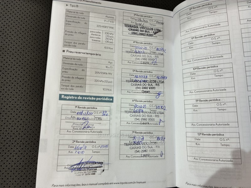 COROLLA 1.8 ALTIS PREMIUM 16V HÍBRIDO 4P AUTOMÁTICO - 2021 - VENâNCIO AIRES