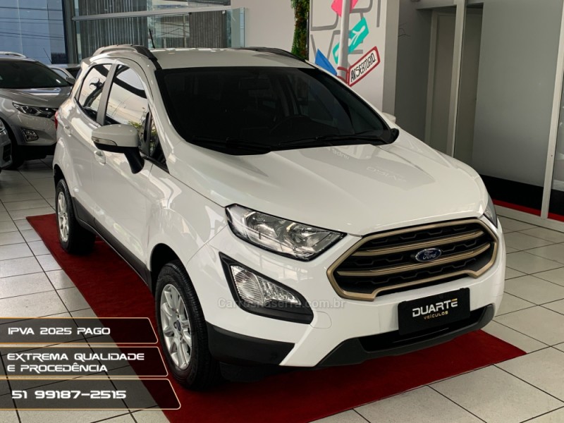 ecosport 1.6 se 16v flex 4p automatico 2021 porto alegre